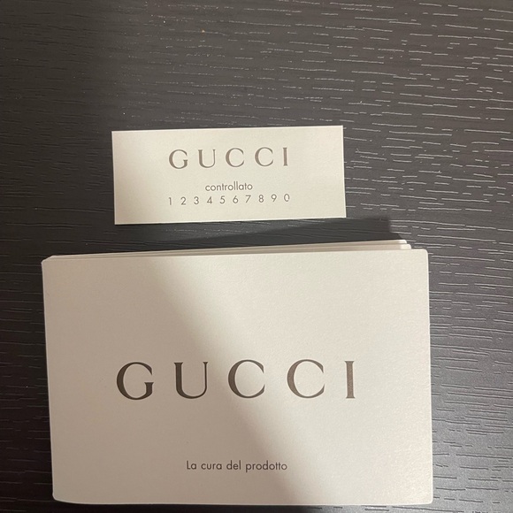 Gucci Dusty Avio Shoulder Bag with Chain - Picture 14 of 14